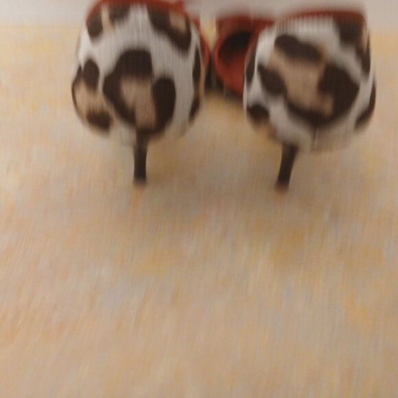 Coach Pony Hair Cheetah Pumps HEELS - Picture 10 of 14